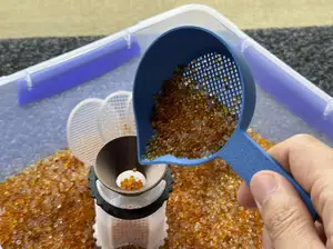 Silica Gel Filter Scoop