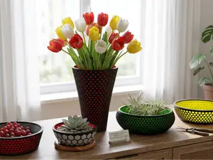 Parametric Bowl & Planter / Tray Honeycomb Design
