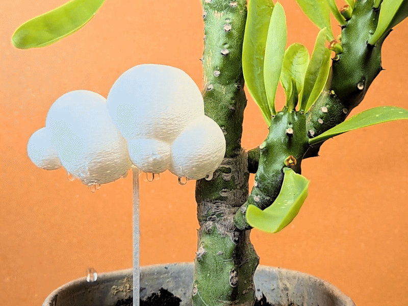 Cloudlet - Miniature weather control for plants