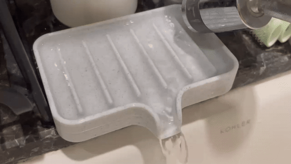 Self Draining Soap Dish