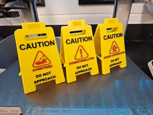 Employee Caution Signs (Wet Floor)