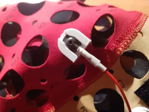 Electrode holder for EEG Biofeedback