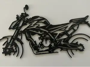 KTM Duke 890 – Minimalistische Wandkunst / Deko