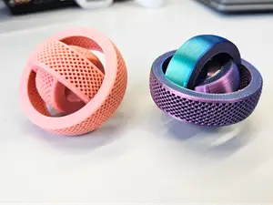 Net Gyro Fidget Spinner (Print-in-Place)