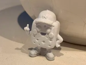 Figura focaccia y version llavero