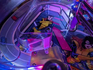 The Uncanny X-men Pinball Downtown ramp protector