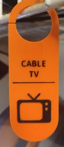 Cable TV Wire Hanging Marker