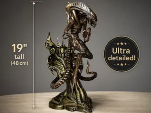 Aliens - Xenomorph Ultra Detailed Statue -19" tall
