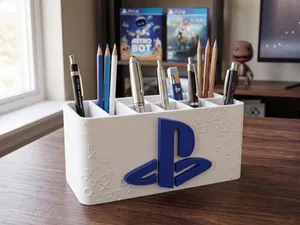 PlayStation Desk Organizer - Pen Holder, NO AMS