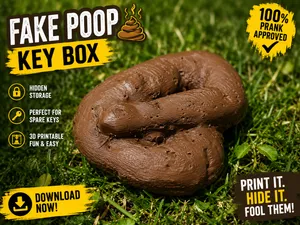 Fake POOP Key Box