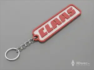 CLAAS logo keychain