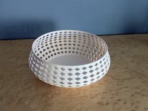 Diamantschüssel (parametrisch, supportfrei)