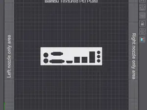 ASUS H110M-R IO Shield