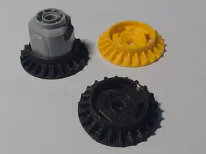 22t module 2 differential gear