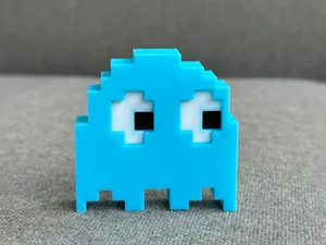 PacMan Ghost - Pixel / 8 Bit Design