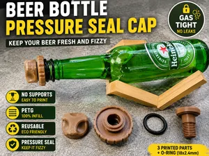 Pressure Seal Bottle Cap