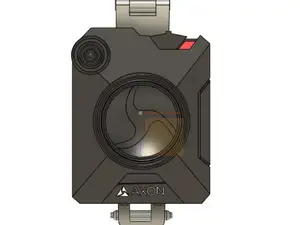 Police Body cam and mount AXON