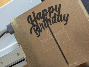 Happy Birthday Cake Topper