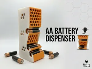 AA Battery Dispenser