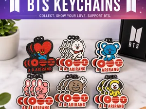 BTS keychains new collection Arirang