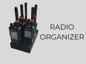 Motorola Radio Holder - 7 Slot Organizer Stand
