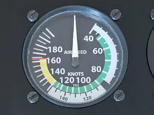 Airspeed indicator for home simulator