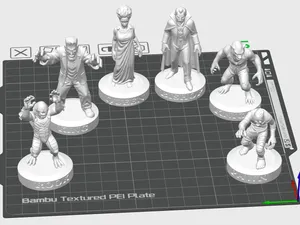 Horror Genre Chess Pieces (Set)