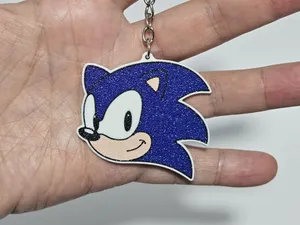Sonic Reversible Keychain - Optimized