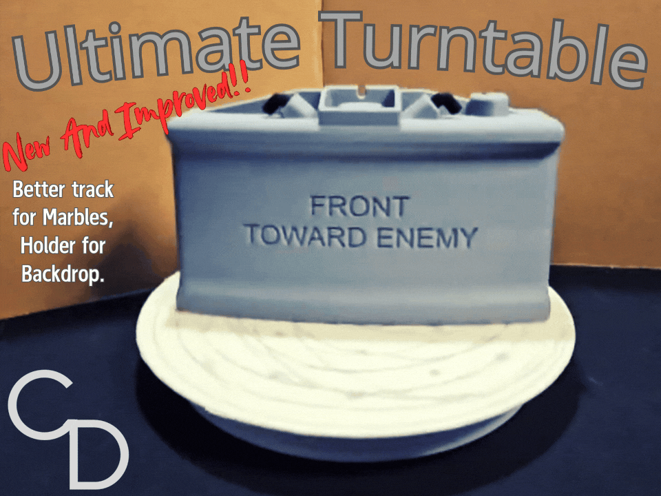 Ultimate Turntable for 3D Scanning V2