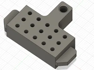 Bleeding block for Shimano mt200
