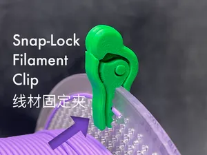 Snap-Lock Filament Clip