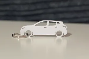 Nissan Qashqai silhouette/ keychain
