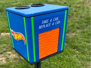 Hot Wheels Little Free Library