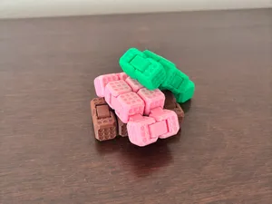 Textured Mini Infinity Cube