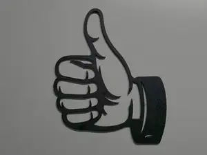 Hand - Thumbs Up - Wall Art