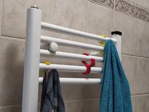 Gancio Termoarredo bagno PETG termosifone attacco