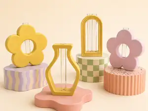Funky Test Tube Vases - 3D Effect Vase Set