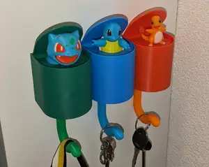 Pokemon key\coat hangers!