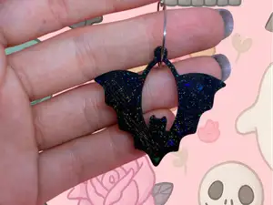 Pendientes murciélagos
