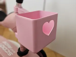 Scoot & Ride Front Basket – Heart Design
