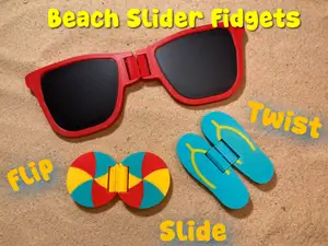 Beach Slider Fidget Toys