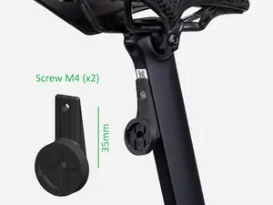 Garmin Varia Radar Mount