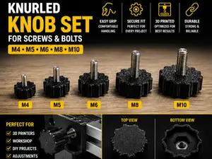 Universal Thumb Knob Set M4–M10