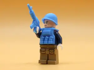 WW2 M1 Helm US Army Militaire Minifigure Brick