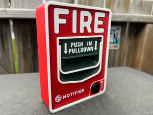 Fire Alarm Pull Station Stage Prop
