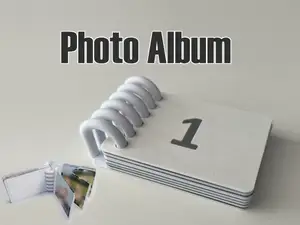 Custom Snapshots Photo Album for 7x7cm Prints