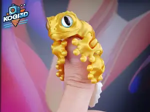 The Adorable Articulated Mini Gecko