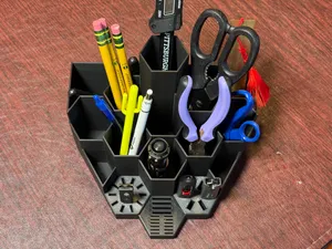 Hexagon Multi-Length Desktop Organizer