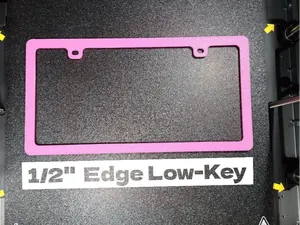 USA Slim Edge Car License Plate Frame
