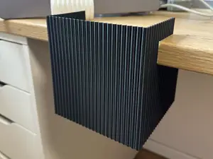 Modern desk trash bin